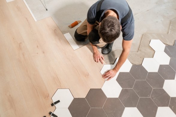 Flooring installation services in Knoxville